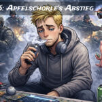 Apfelschorle dominiert. Punkt. Ausrufezeichen. Fanfaren. Konfetti. Engelschöre mit leichtem Apfelaroma. In CS war er nicht zu stoppen, nicht zu bremsen, nicht zu verstehen, eine Naturgewalt mit Maus und Tastatur.